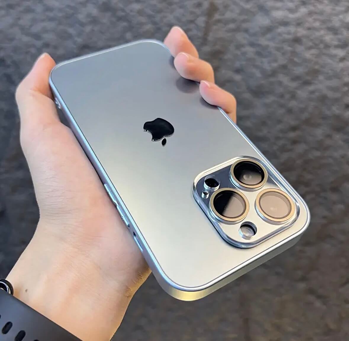 mobile phone case iPhone 16-12 advanced matte comes with lens film protective cover