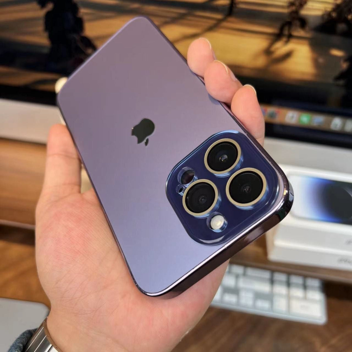 Comes with lens film, new Apple phone case, nano AG matte 16/15/14/13/12/11 trendy
