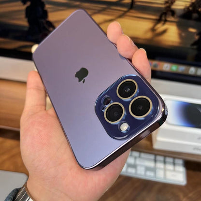 Comes with lens film, new Apple phone case, nano AG matte 16/15/14/13/12/11 trendy