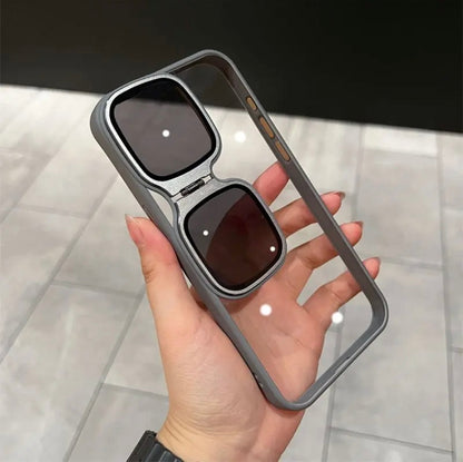 عدسات النظارات الشمسية قذيفة غير مرئية أبل 15-12 الهاتف المحمول قذيفة شفافة نمط جديد 