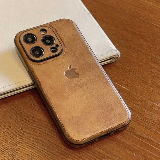 Luxury iphone15-11 retro simple high-end business phone case