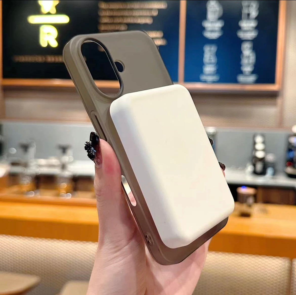 Taŭga por Apple-poŝtelefona ŝelo, glacia nebulo, mata, 16-12, magneta suĉado, plena pakaĵo kontraŭfala