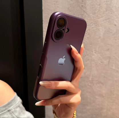 خصر جديد عالي الجودة غير لامع مناسب لجهاز iPhone 16-12 بسيط ومضاد للسقوط 