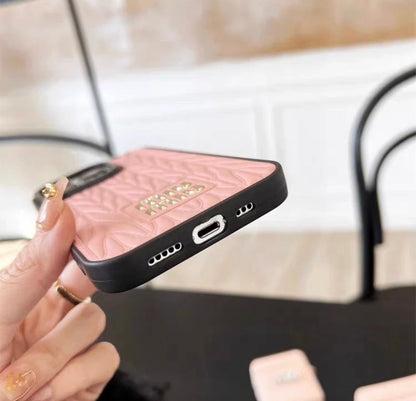 جراب هاتف محمول مناسب لهاتف iPhone 16-12 للسيدات، غطاء كامل جديد عالي الجودة مضاد للسقوط والرطوبة