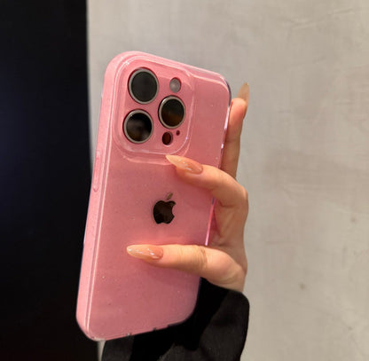 Kreiva kaj moda altkvalita simpla brileta poŝtelefona ŝelo por iPhone 16-11