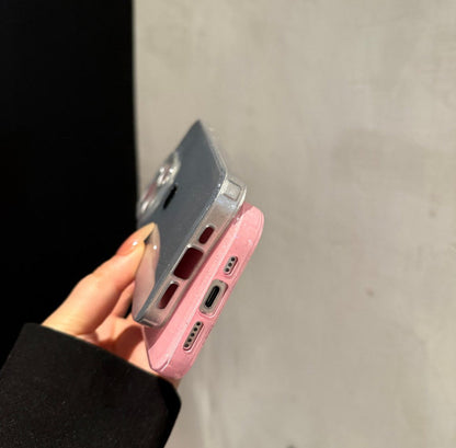 Kreiva kaj moda altkvalita simpla brileta poŝtelefona ŝelo por iPhone 16-11