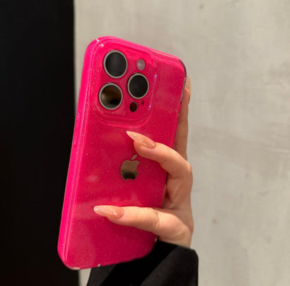 Kreiva kaj moda altkvalita simpla brileta poŝtelefona ŝelo por iPhone 16-11