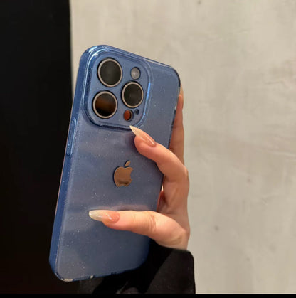 Kreiva kaj moda altkvalita simpla brileta poŝtelefona ŝelo por iPhone 16-11