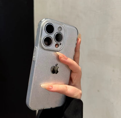 Kreiva kaj moda altkvalita simpla brileta poŝtelefona ŝelo por iPhone 16-11
