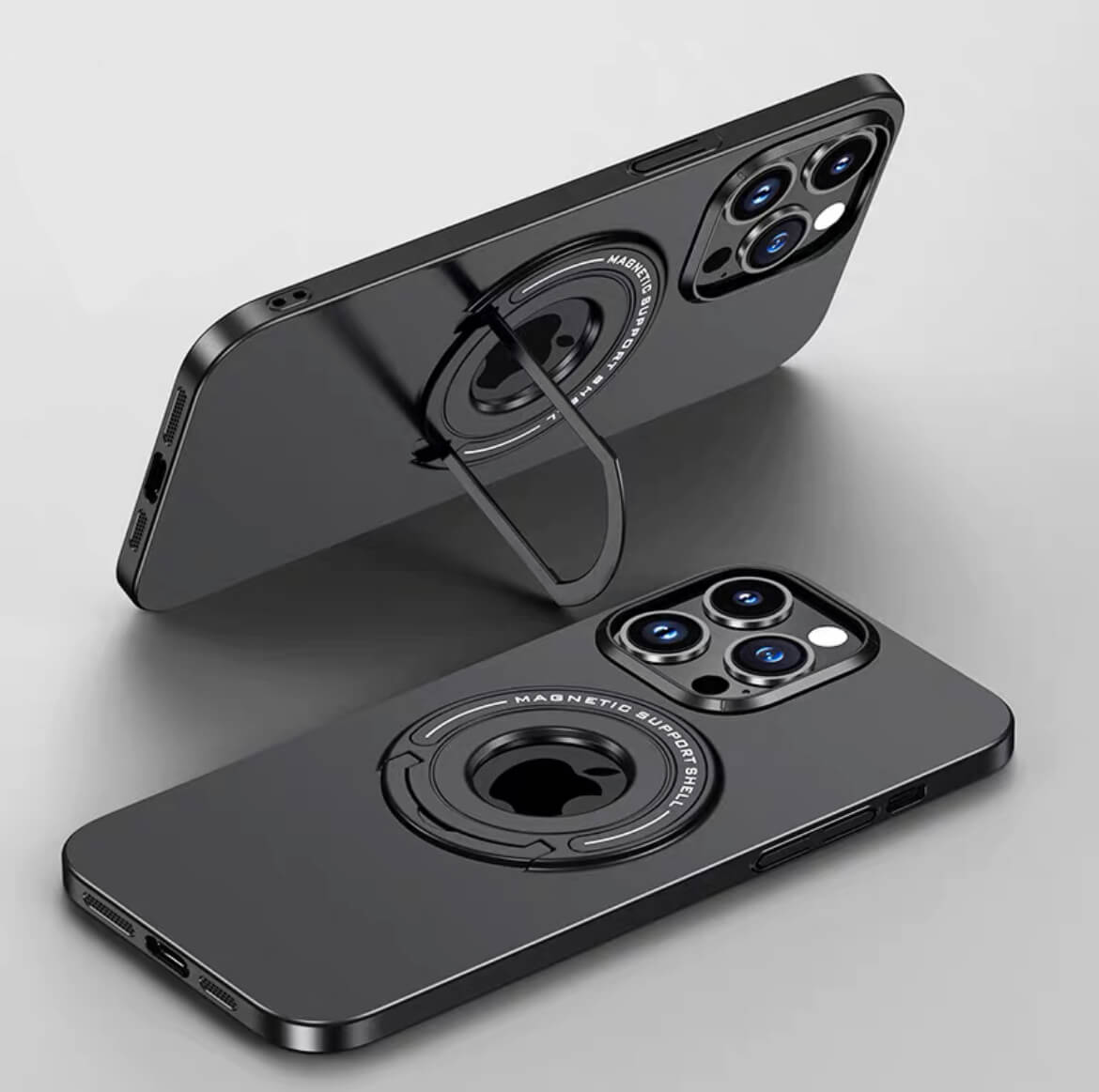 PC invisible stand Magsafe iPhone case