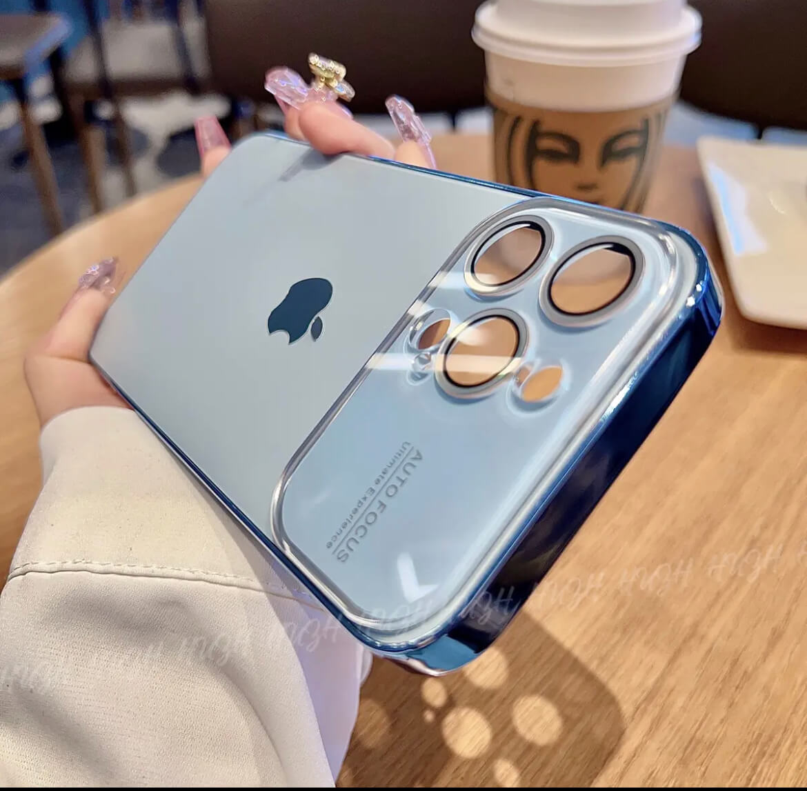 iPhone 16-11AG Glass Backplane Lens Integrated Phone Case