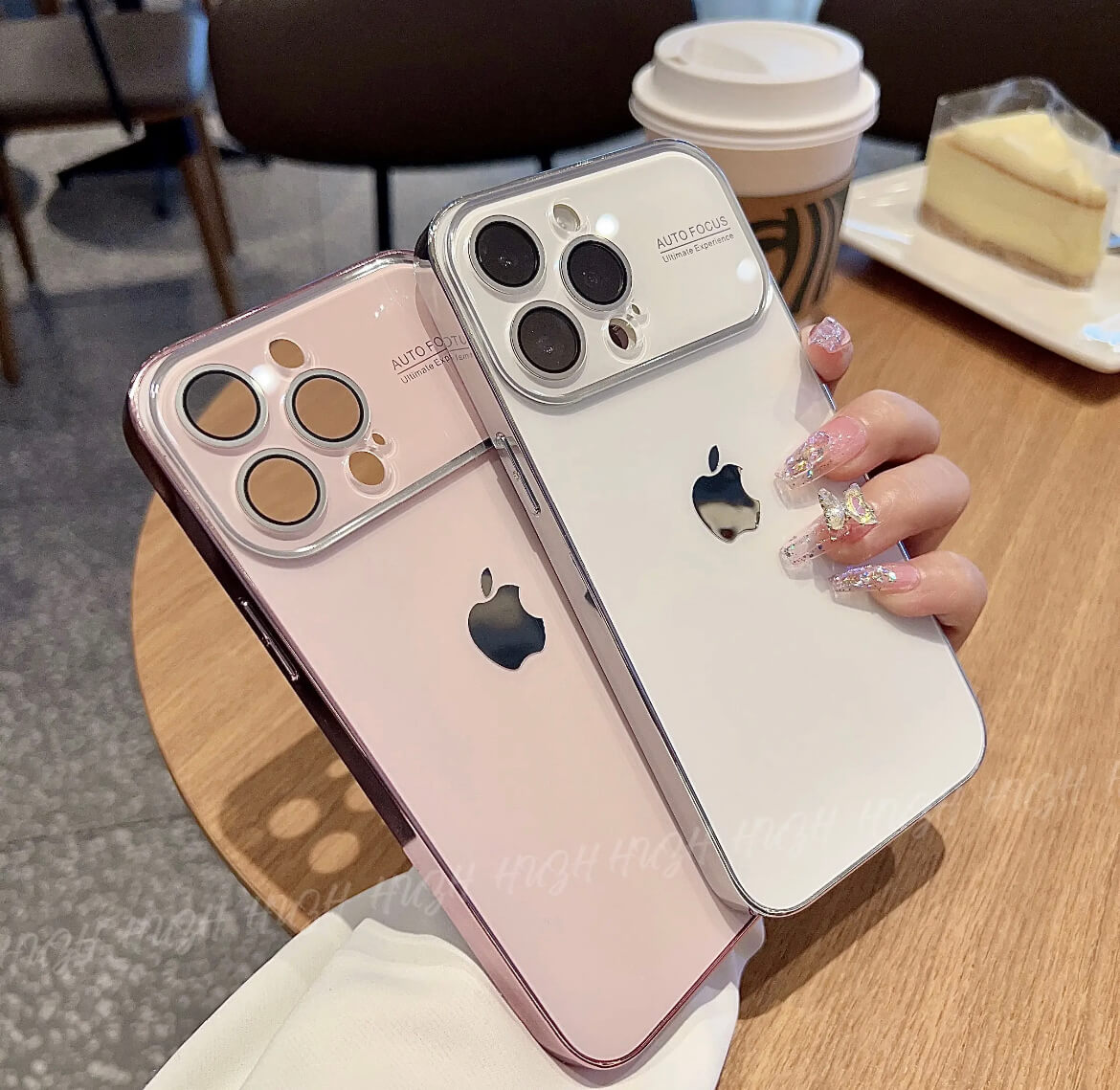 iPhone 16-11AG Glass Backplane Lens Integrated Phone Case