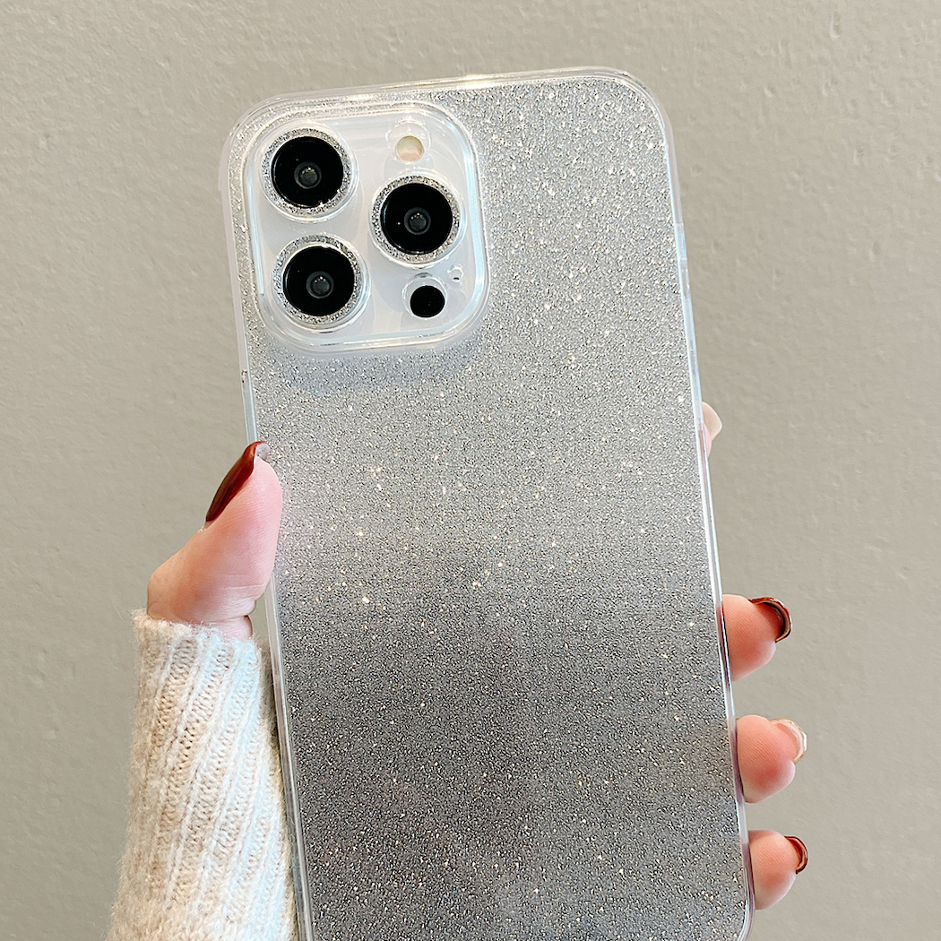 Beautiful Bling Bling Bling iPhone Case With Lens Protector